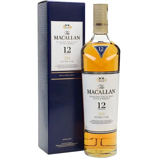 Виски The Macallan Double Cask 12 yo Single Malt Scotch Whisky 40% 0.7 л
