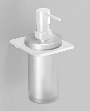 Дозатор для рідкого мила Sonia S-Cube/S2 White 172474, Білий - фото 1