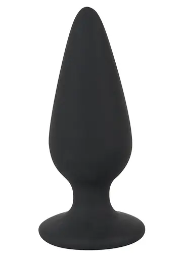 Анальна пробка Orion Black Velvets Heavy Plug Small 7.8 см (чорний)