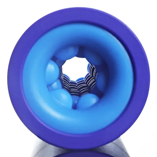 Мастурбатор Lovetoy O-Sensual Discreet Blow Job Stroker синій - фото 2
