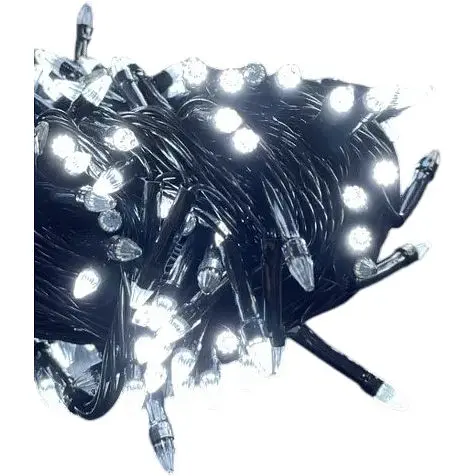 Світлодіодна гірлянда Конус на 120 LED гірлянда 8 режимів від мережі для приміщення та вулиці під накриттям 3 м на 0.6 м Біла - фото 1