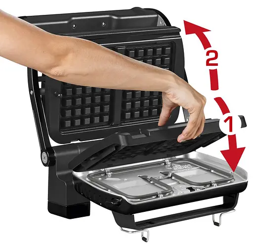 Гриль Tefal GC716 OptiGrill+ (6492003) - фото 4