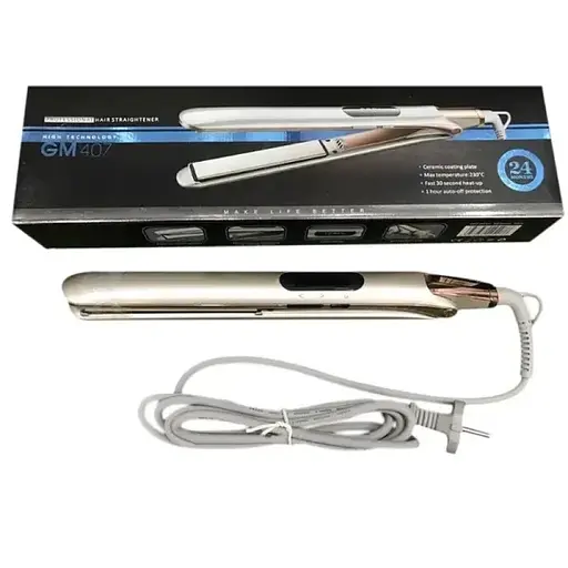 Праска випрямляч для волосся Gemei GM 407 - фото 4