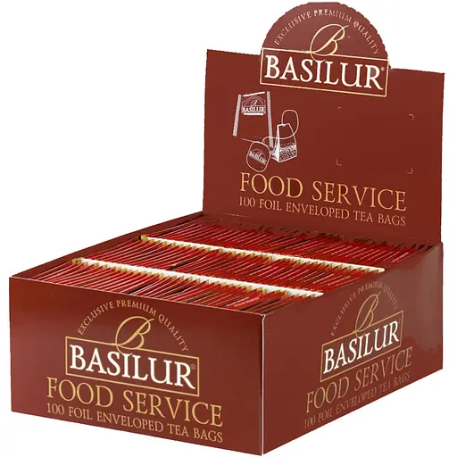 Уценка. Чай черный Basilur цейлонский, 200 г (100 пакетиков по 2 г) (783819)