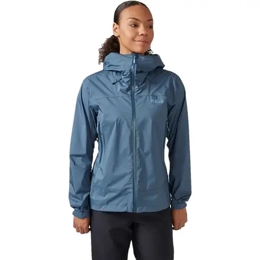 Куртка Rab Downpour Plus 2.0 Jkt Orion Blue XS (RAB-QWG-79OB8) - фото 2