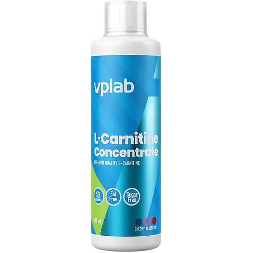 L-карнітин VPLab Concentrate Вишня-Чорниця 500 мл