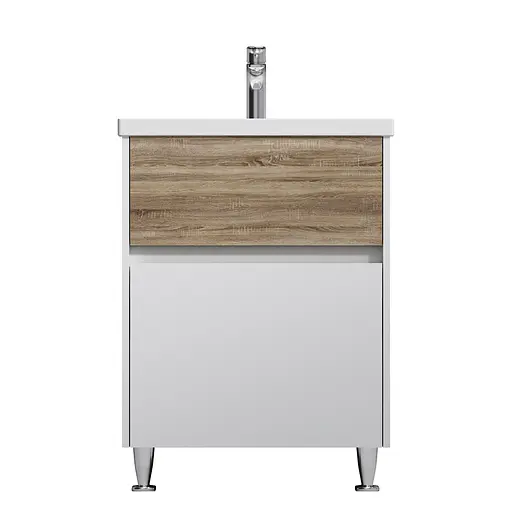 Тумба підлогова AM.PM GEM S 60 см з умивальником M91-FSX0602-WC0602WF38 - фото 8