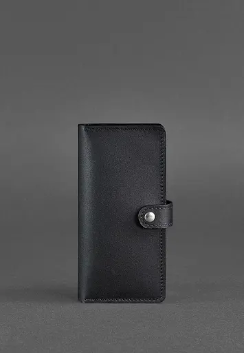 Кожаный портмоне 7.0 черный - фото 2