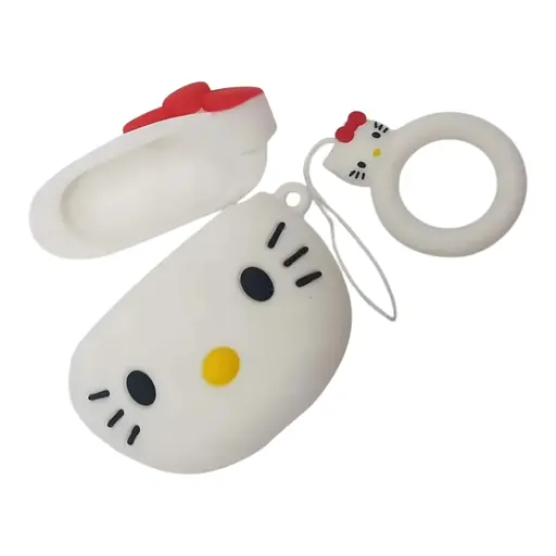 Чехол Apple AirPods Pro силиконовый кейс Hello Kitty - фото 1