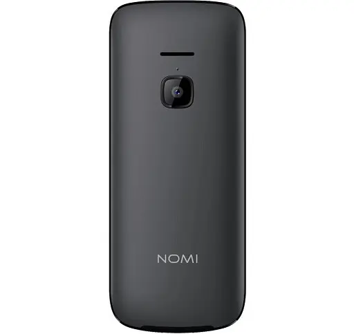 Телефон Nomi i2403 Black UA UCRF - фото 2