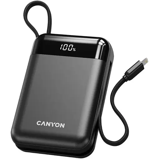 Павербанк Canyon Black 20 000 mAh / 22.5 Вт (CNS-CPB204B) - фото 3