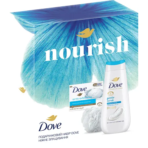 Подарочный набор Dove Нежное шелушение
