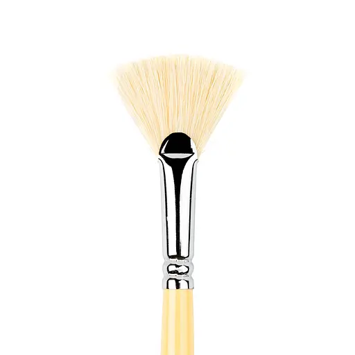 Пензель Щетина віялова 6607D №10, довга ручка, 6607D10, 99IDEAS - фото 2