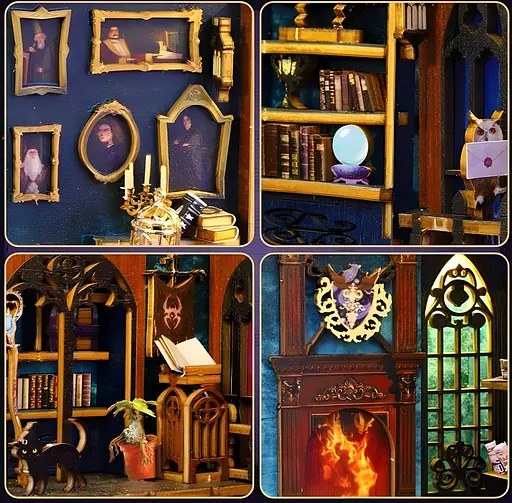 3D конструктор Бук Нук Magic Market своїми руками, світлові ефекти - фото 9