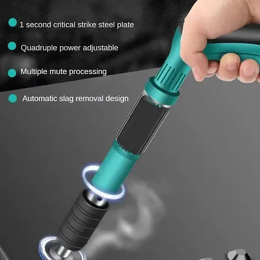 Цвяходер, бетонний цвяхододер, пістолет для нігтів, портативний пістолет для нігтів, з 200 бетонними цвяхами - фото 6