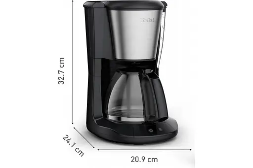 Кавоварка крапельна Tefal Subito чорно-сріблястий 1.25 л (CM5S1DE0) - фото 3