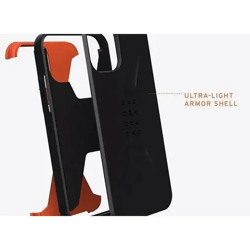 Оригінальний протиударний чохол UAG Civilian для iPhone 13 / iPhone 14 (6.1") Black (11317D114040) - фото 9