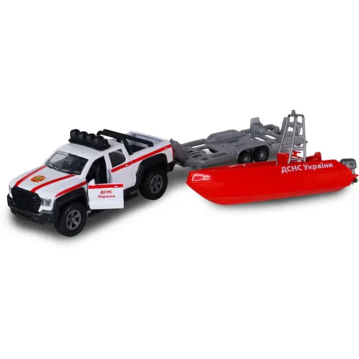 Ігровий набір TechnoDrive Служба порятунку на воді зі світлом та звуком (510217.270) - фото 3
