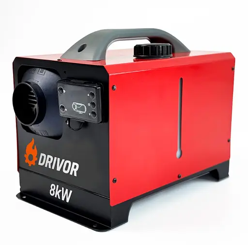 Обігрівач Webasto автономний дизельний Drivor 8 кВт (12В24В220В) з LCD-дисплеєм та пультом ДК - фото 2