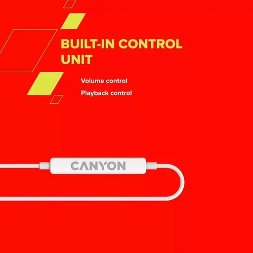 Наушники Canyon SEP-6 TYPE-C HiRes sound White (CNS-CEP6W) - фото 5