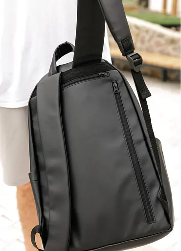 Мужской рюкзак Sambag Zard LKTm черный 46 х 28 х 13 см (25058001m) - фото 6