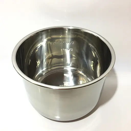 Сталева чаша 6л. на мультиварку-скороварку Gorenje MC6MBK (H=158 мм, D=240 мм) - фото 6