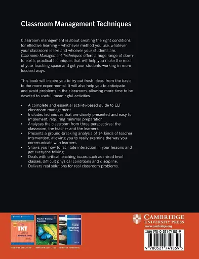 Classroom Management Techniques. Cambridge Handbooks for Language Teachers - фото 2