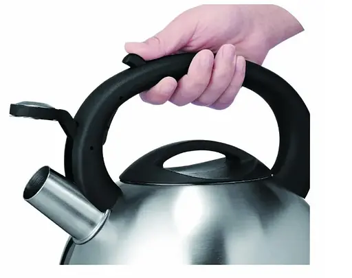 Чайник Tefal со свистком 2.5 л нержавеющая сталь стальной черный - фото 3