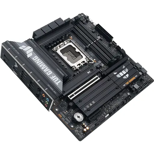 Материнська плата Asus TUF Gaming B860M-PLUS WIFI s1851 B860 4xDDR5 M.2 DP HDMI USB Type-C Wi-Fi BT mATX - фото 2