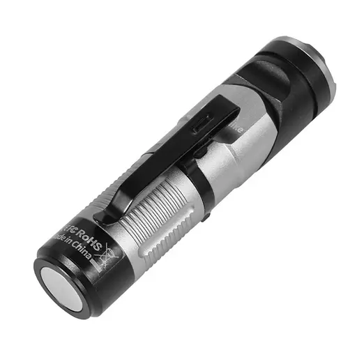 Фонарь с клипсой Naturehike CNK2450ZM013 430лм (4 режима) Черно-серый