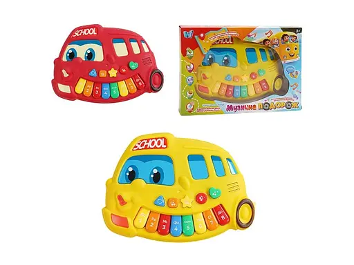 Пианино музыкальное WToys Автобус - фото 2