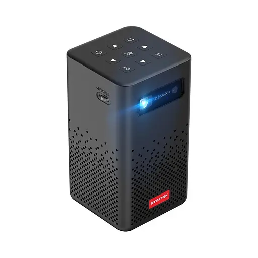 Портативный карманный проектор Byintek P20 с WiFi, поддержка 4K 3D, аккум на 7200 mAh - фото 2