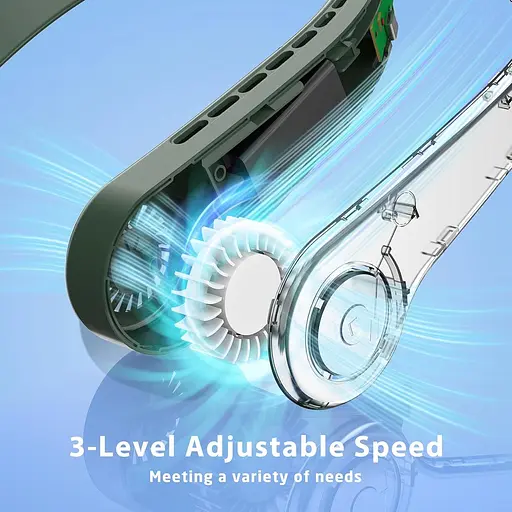 Портативный шейный вентилятор - фото 3