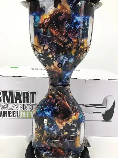 Гіроборд Smart Balance Wheel U20 Pro + Autobalance 10.5"  Кольорове Полум'я - фото 4