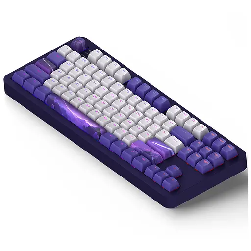 Клавіатура Dark Project ALU87 Celestial ABS RGB Mech G3MS Voidstone Violet (DPKB_CELESTIAL_87_ANSI_UA) - фото 4