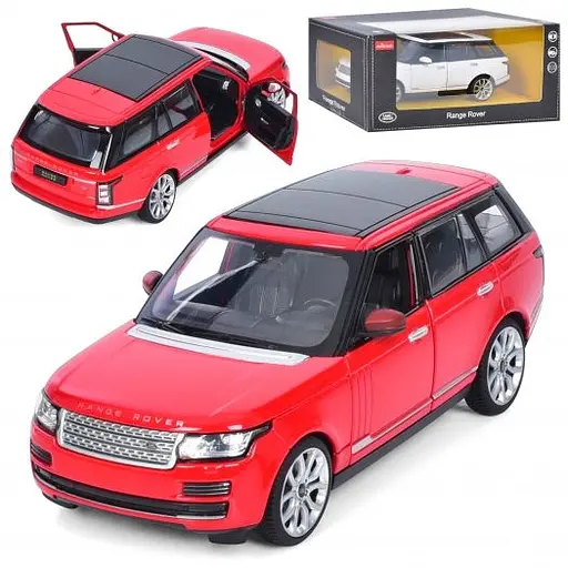 Машинка Rastar RANGE ROVER 1:24 красный 56300