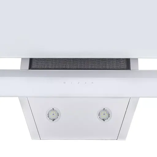 Вытяжка декоративная наклонная Минола HVS 9412 WH 850 LED - фото 10