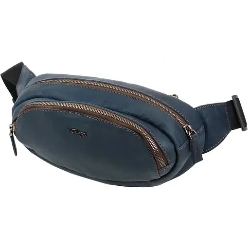 Шкіряна сумка Mykhail Ikhtyar 13х26х7 см sum0023001 - фото 1