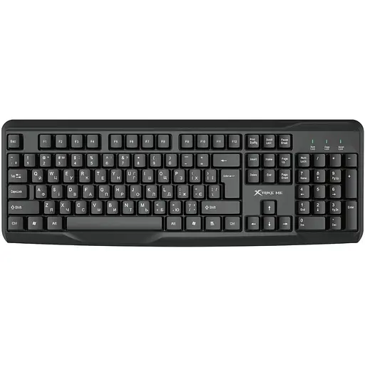 Комплект (Клавиатура та Миша) XTRIKE ME MK-207 UA USB Black - фото 2