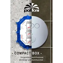 Вбудована частина для настінного змішувача Paffoni Compact Box CPBOX001 - фото 3