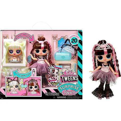 Уценка. Игровой набор с куклой L.O.L. Surprise Tweens Surprise Swap Билли Блонд (591740) - фото 7