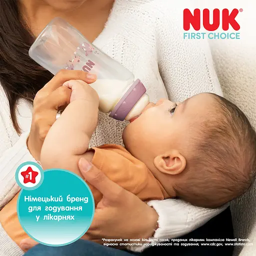 Бутылка Nuk First Choice S 150 мл кит (3954221) - фото 9