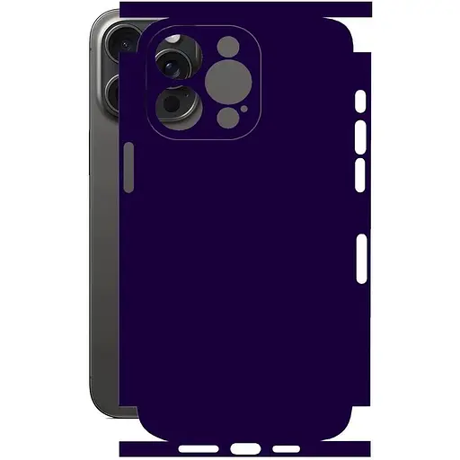 Захисна плівка StatusSKIN для Apple iPhone 15 Pro Max Корпус Вініл Фіолетова глянцева - фото 1