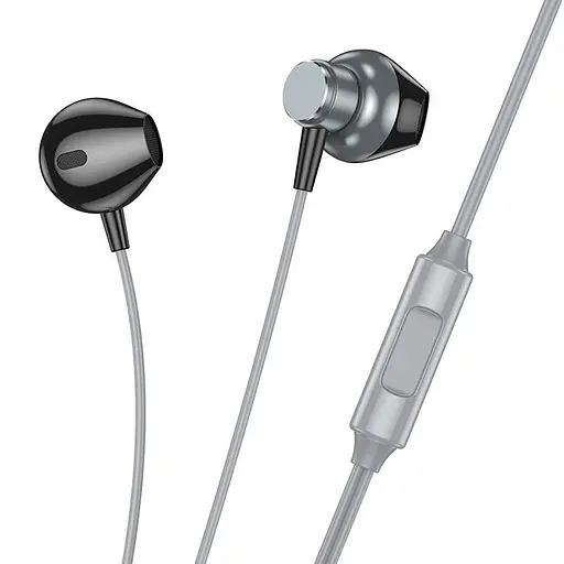 Наушники Hoco Smart metal универсальные earphones with microphone M125 - фото 3