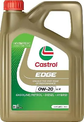 Моторна олива CASTROL EDGE LL IV 0W20 4л (15F612)