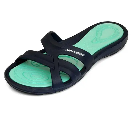 Шлепанцы Aqua Speed Panama 36 Midnight-Turquoise (1000-513-10-36) - фото 2