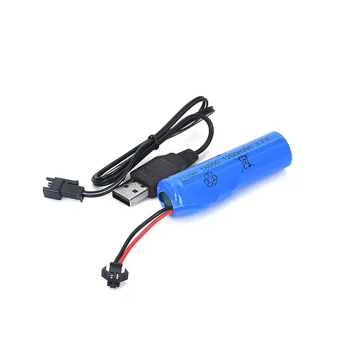 Водяний бластер з акумулятором 78828, 51 см, USB-зарядка, іграшкова зброя для дітей, помаранчевий - фото 3
