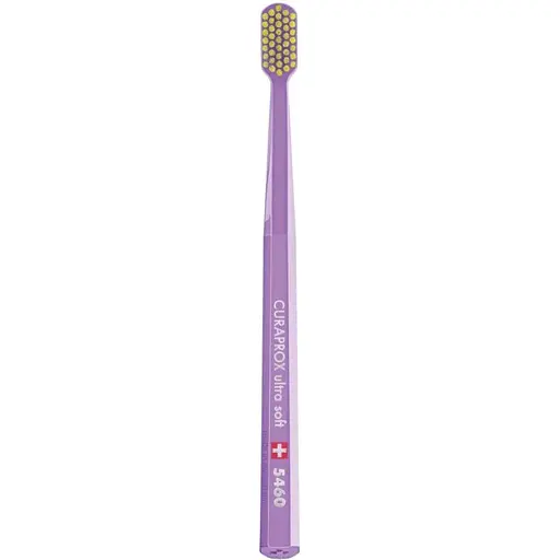 Зубна щітка Curaprox Ultra Soft 5460 бузкова з салатовим