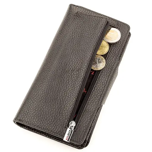 Кожаный женский кошелек KARYA 18.5х10 см acs0015615 - фото 5