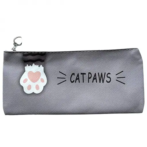 Пенал ПВХ, 20x10 см, Лапка котика, 13223 (В асортименті)